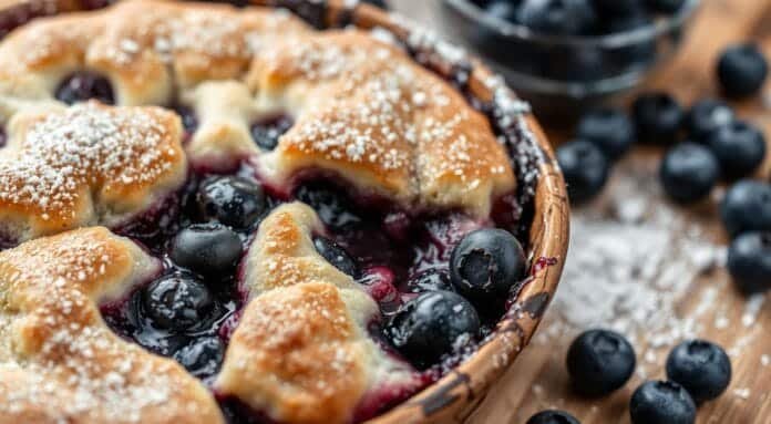 blueberry cobbler recipe easy