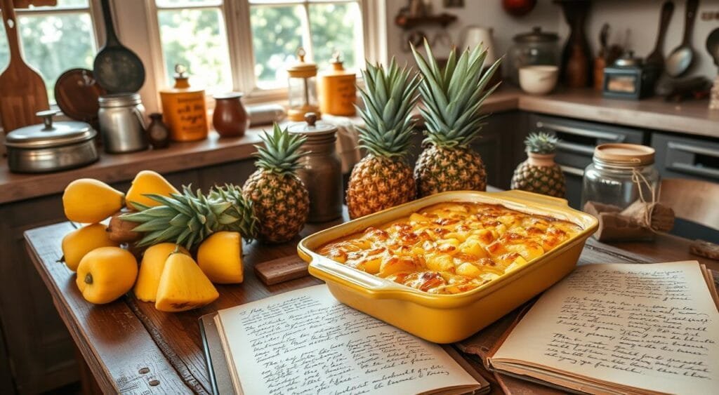 pineapple casserole recipe​
