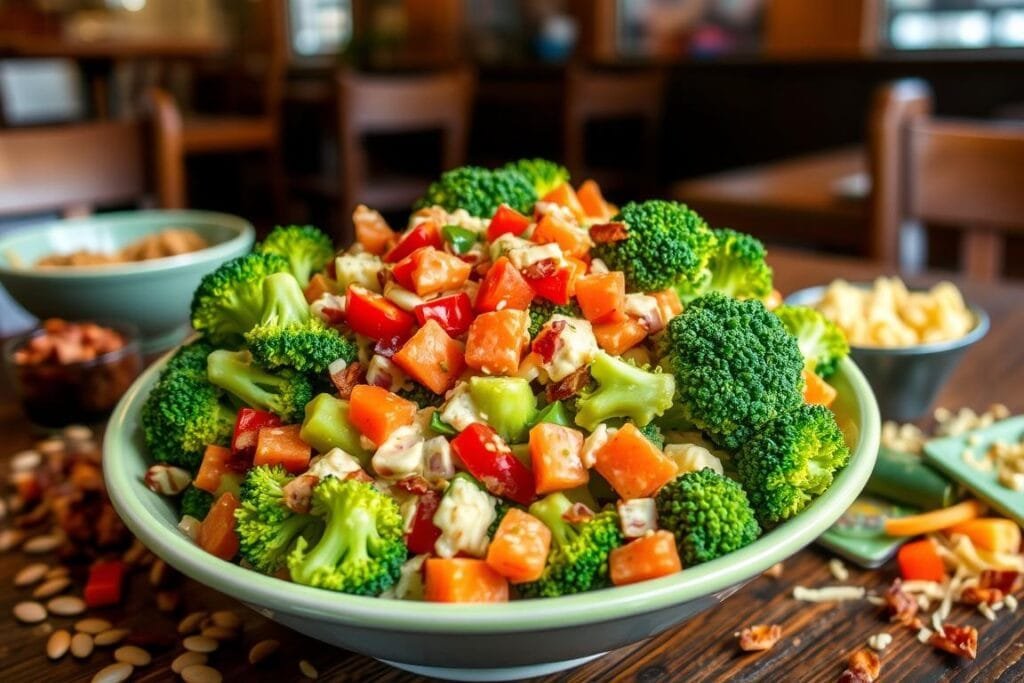 chicken salad chick broccoli salad recipe
