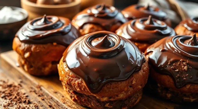 easy chocolate bun recipe