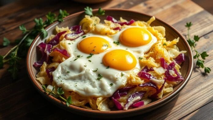 Cabbage and Egg Recipe