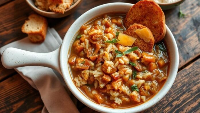 French Onion Soup Rice