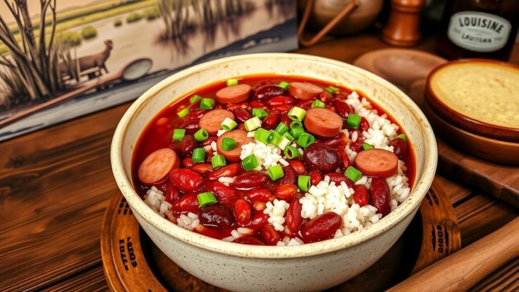 cajun red beans and rice recipe
