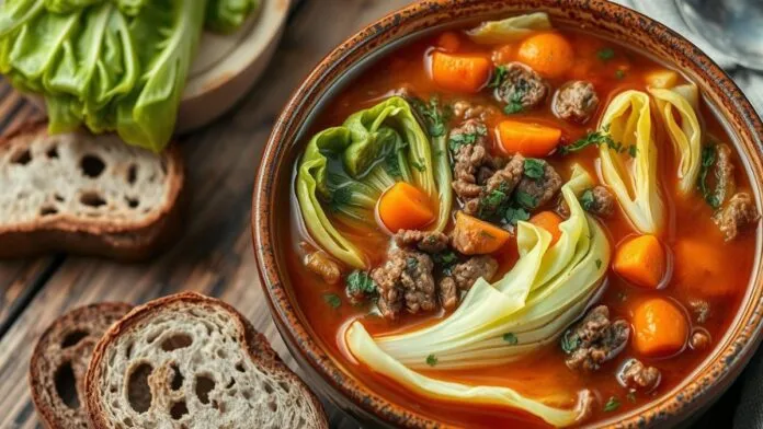 Recipe For Cabbage Soup with Ground Beef