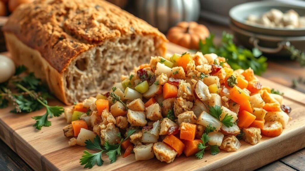 Sourdough Bread Stuffing