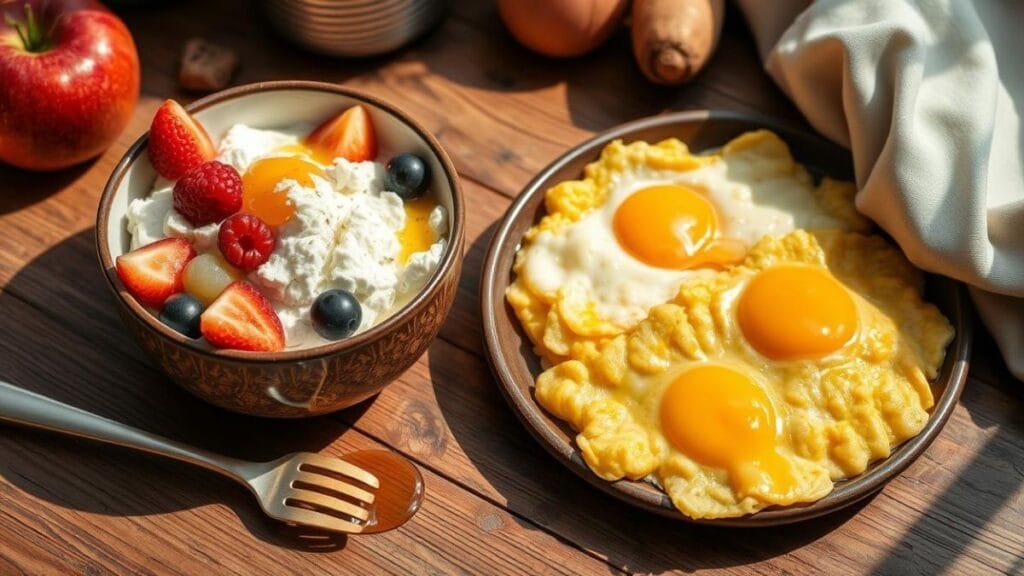 cottage cheese and eggs recipe
