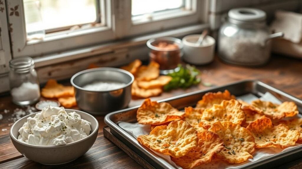 cottage cheese crisps recipe
