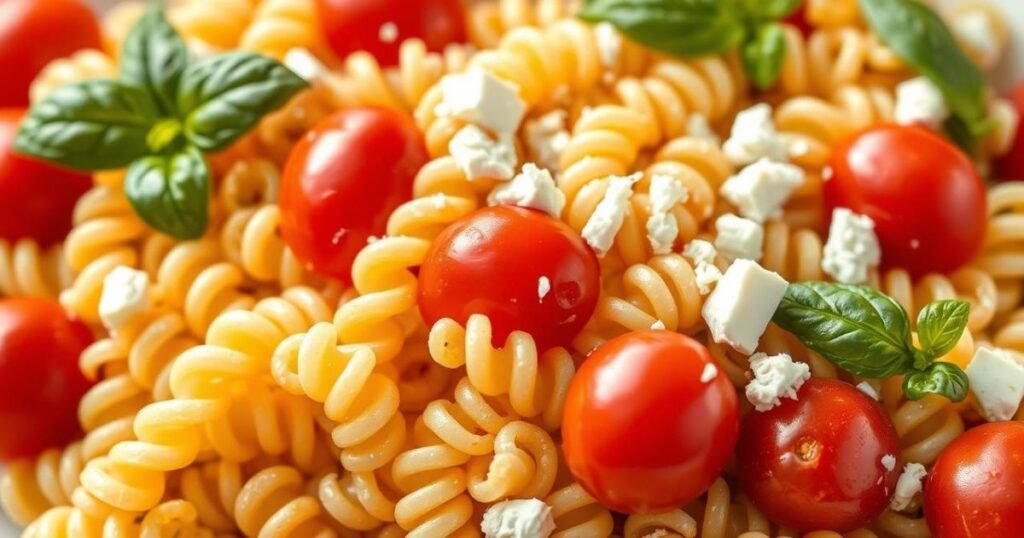 4 ingredient pasta salad
