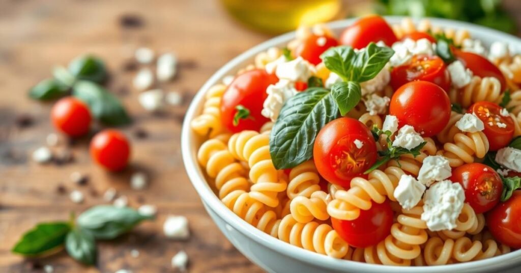 4 ingredient pasta salad
