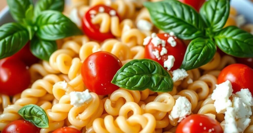 4 ingredient pasta salad
