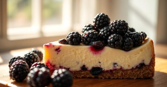 Decadent Blackberry Cheesecake Recipe