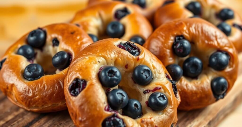 blueberry bagel recipe
