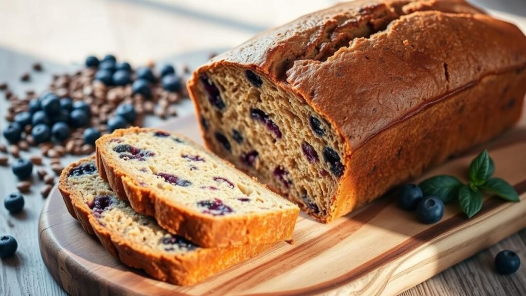 blueberry lentil bread recipe
