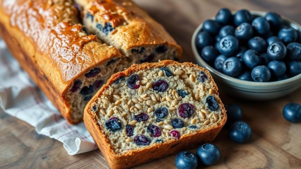 blueberry lentil bread recipe
