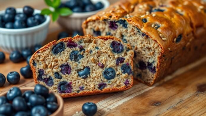 blueberry lentil bread recipe