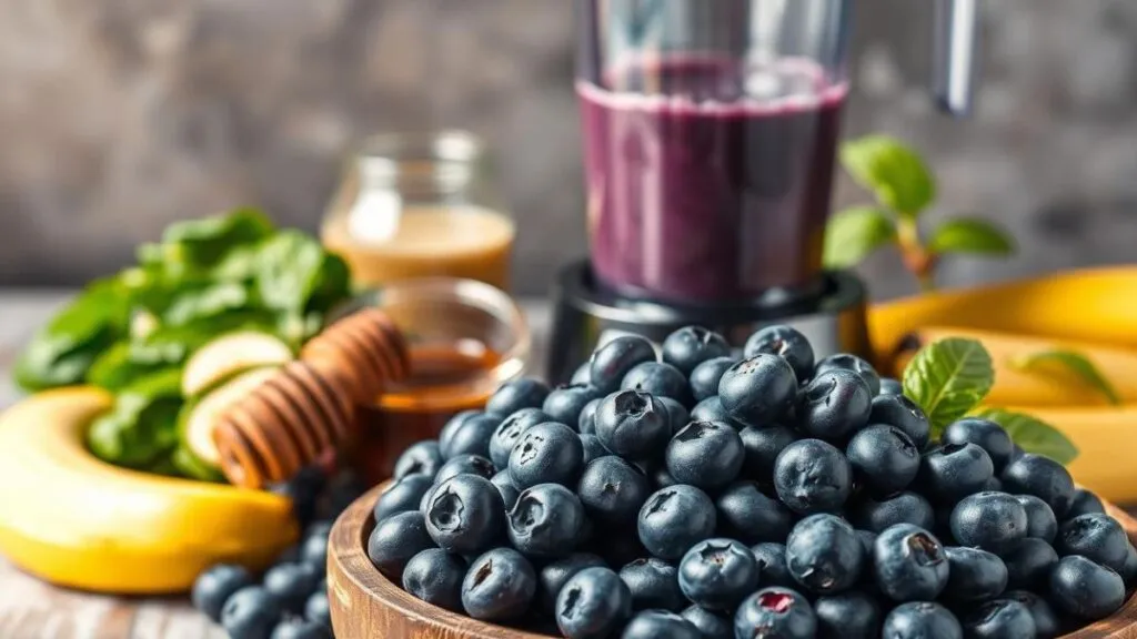 blueberry smoothie recipe without yogurt