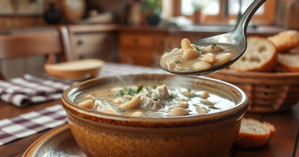 chicken white bean soup