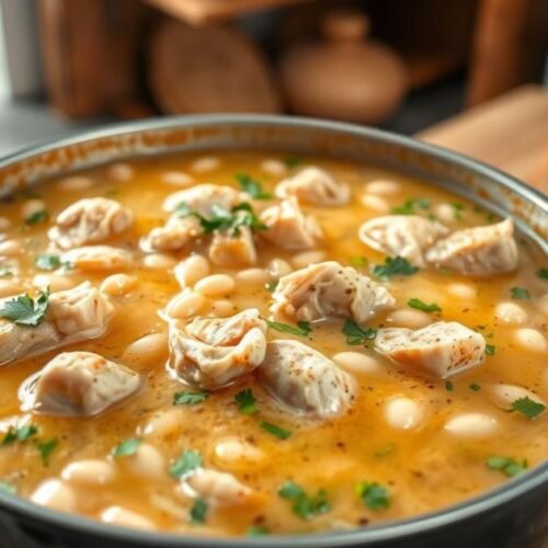 chicken white bean soup