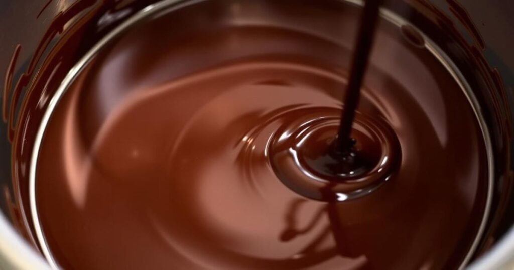 chocolate drizzle popcorn
