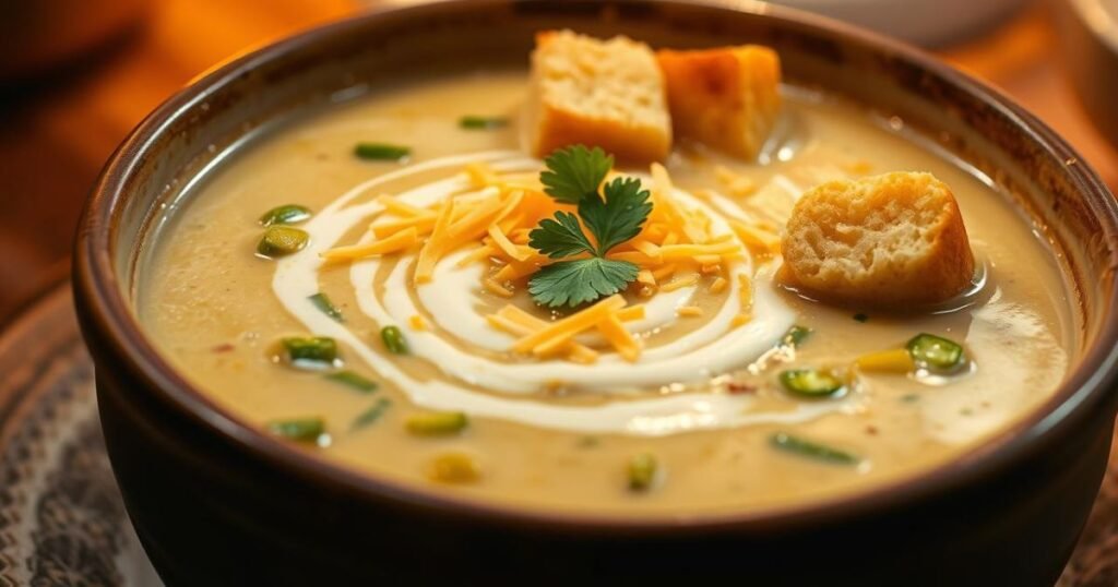 cream of jalapeno soup
