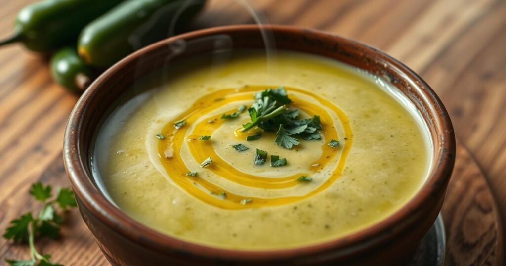 cream of jalapeno soup
