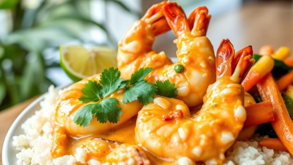 creamy coconut shrimp recipe
