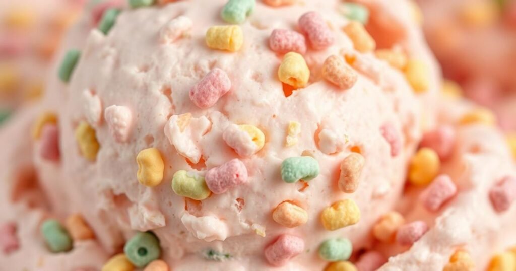 fruity pebbles ice cream

