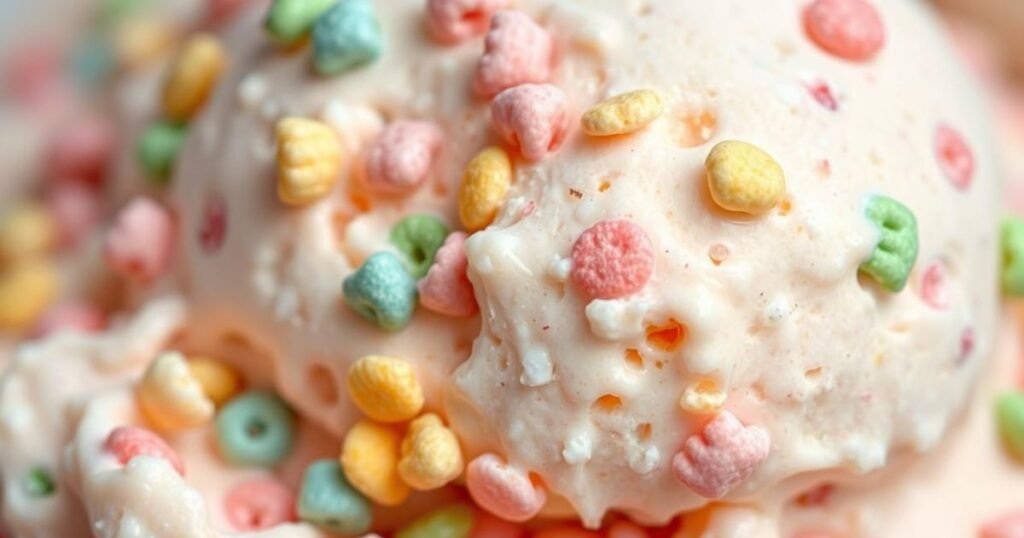fruity pebbles ice cream
