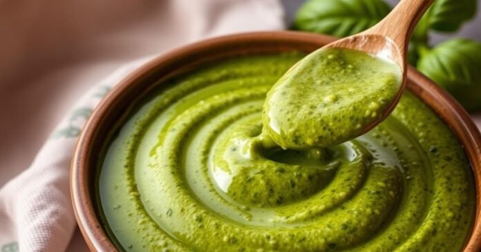 pesto recipe without pine nuts