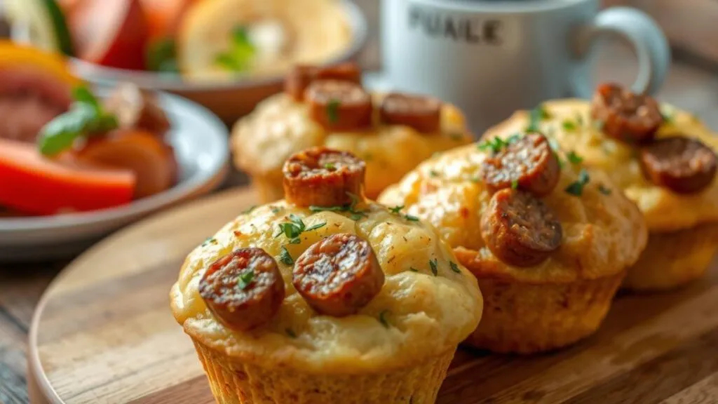 sausage breakfast muffins
