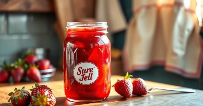 sure jell strawberry jam recipe