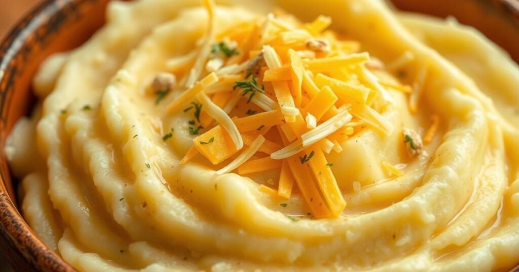 cheesy mashed potatoes recipe
