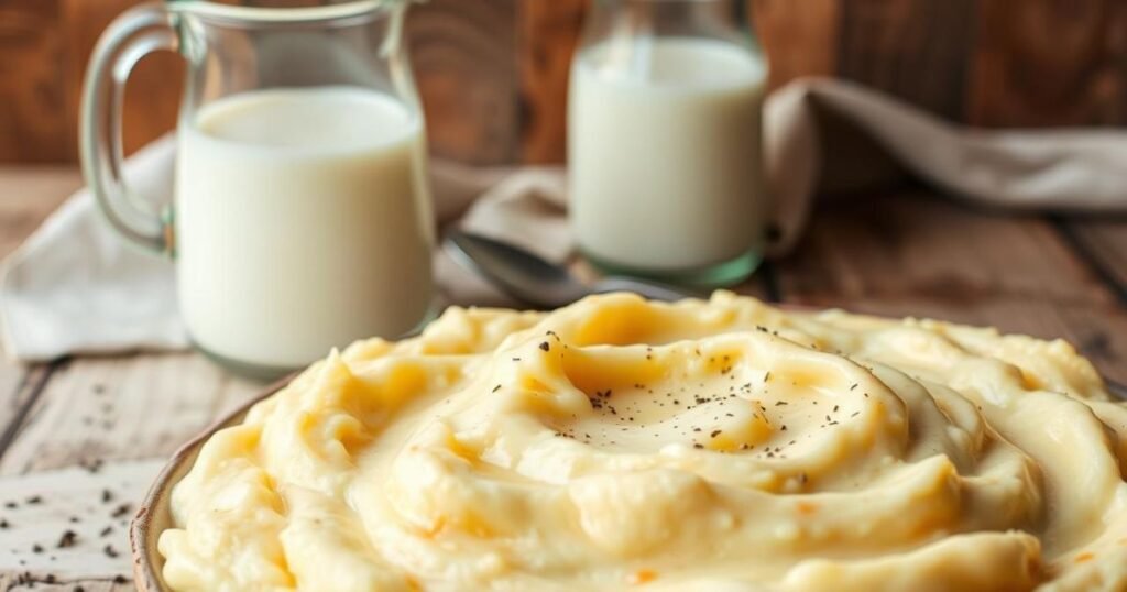cheesy mashed potatoes recipe