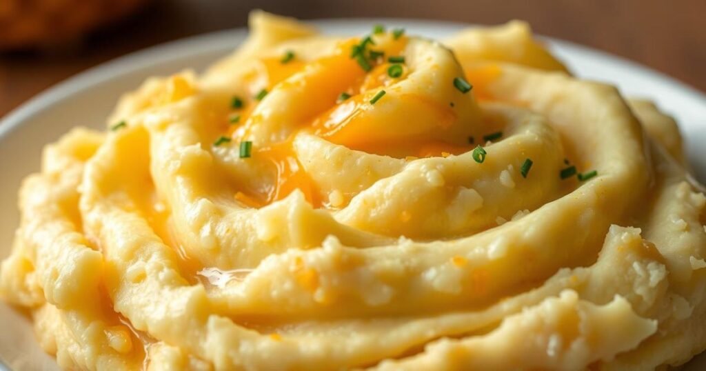 cheesy mashed potatoes recipe