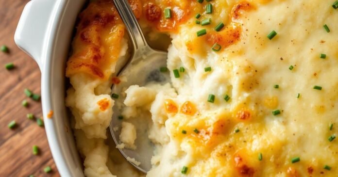 Cheesy Mashed Potatoes Recipe