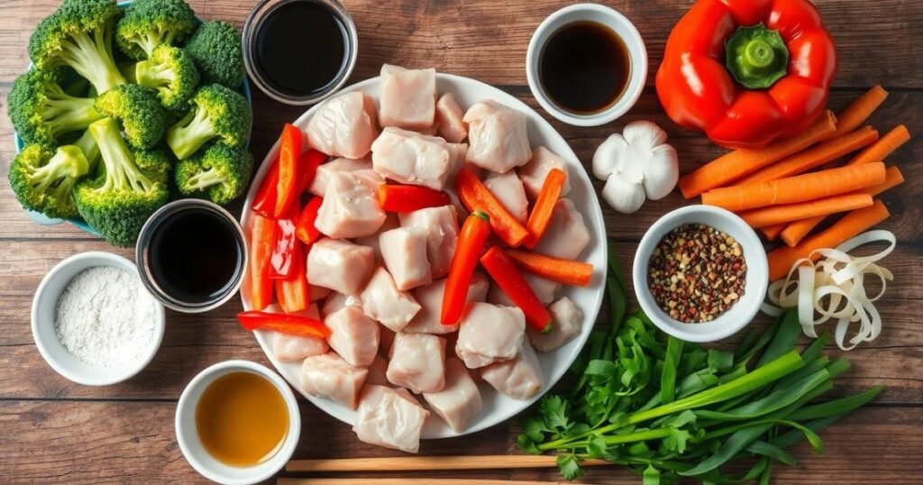 chicken stir fry
