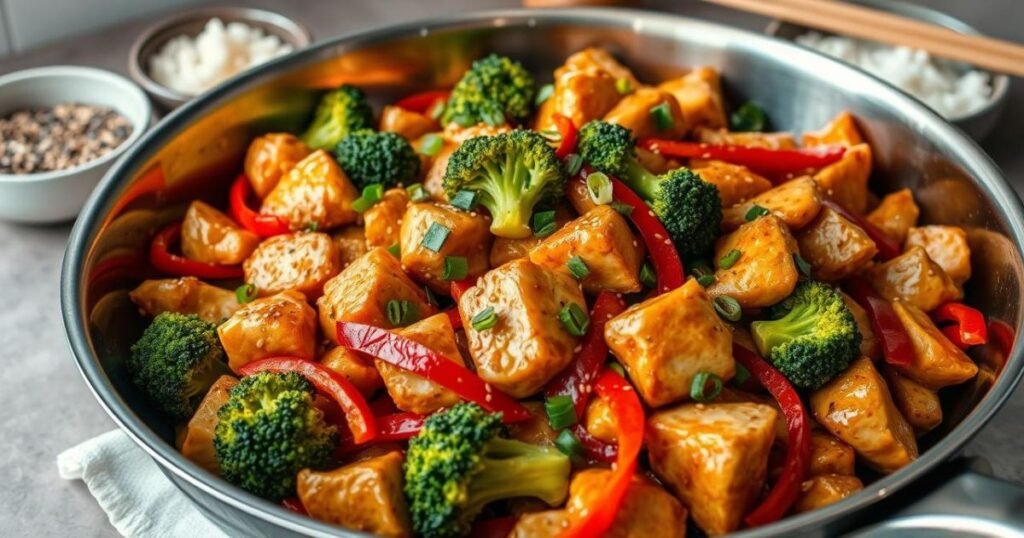 chicken stir fry
