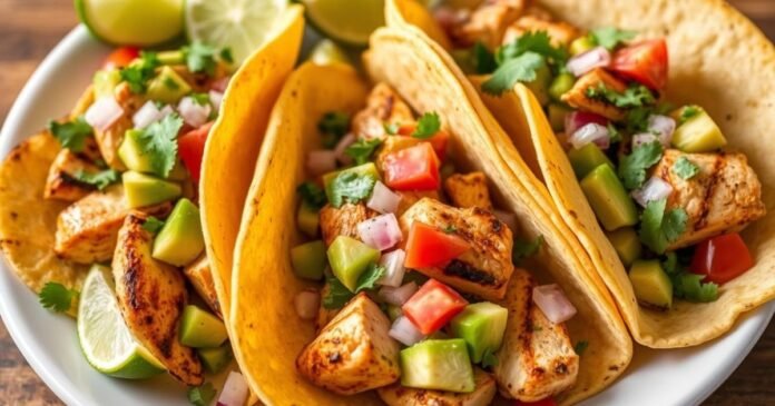 easy chicken tacos recipe