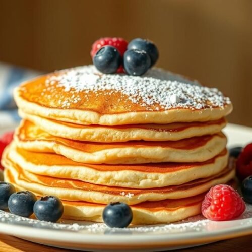Easy Fluffy Egg White Pancakes