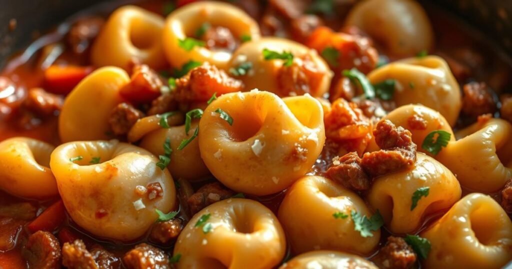 philly cheesesteak tortellini