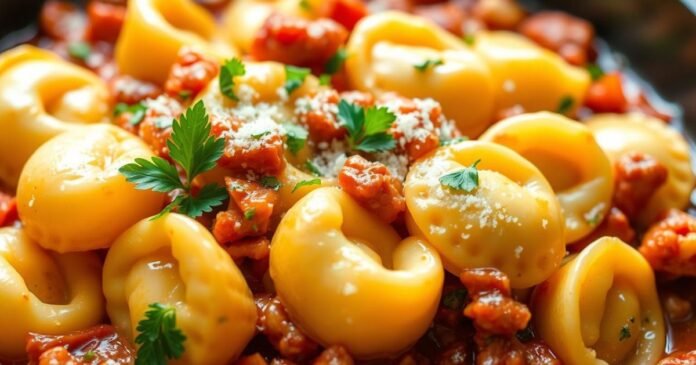 philly cheesesteak tortellini recipe
