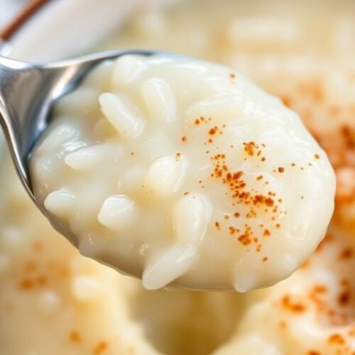 Baked rice pudding recipe