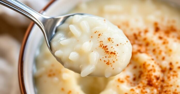 Baked rice pudding recipe