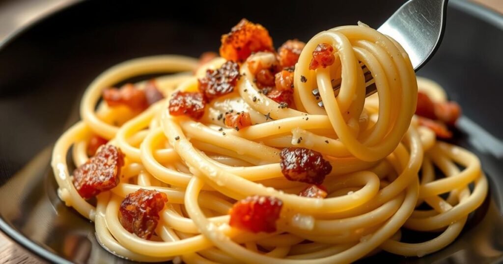 Creamy carbonara recipe