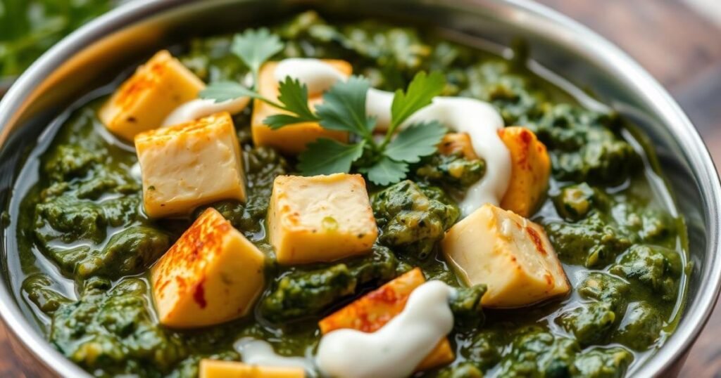 Easy Palak paneer recipe