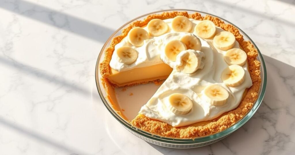 Easy banana cream pie recipe