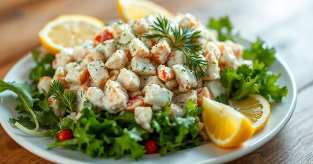 Easy crab salad recipe