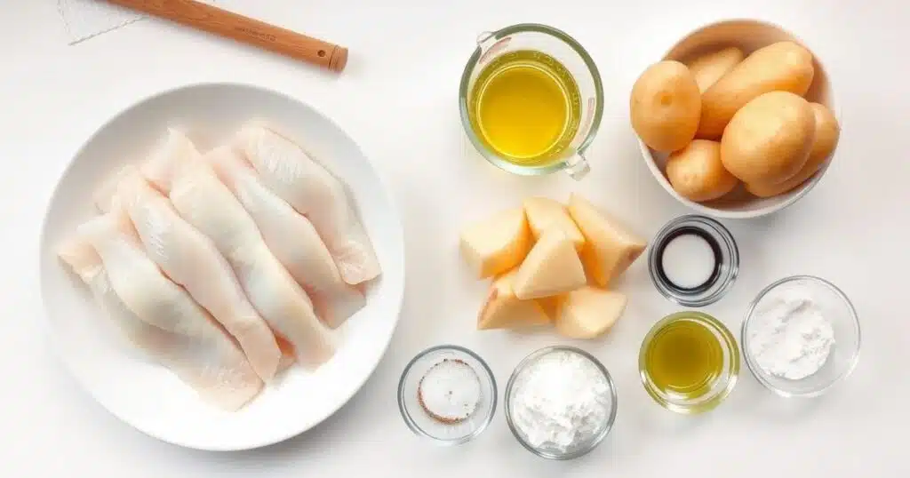 Easy fish and chips recipe