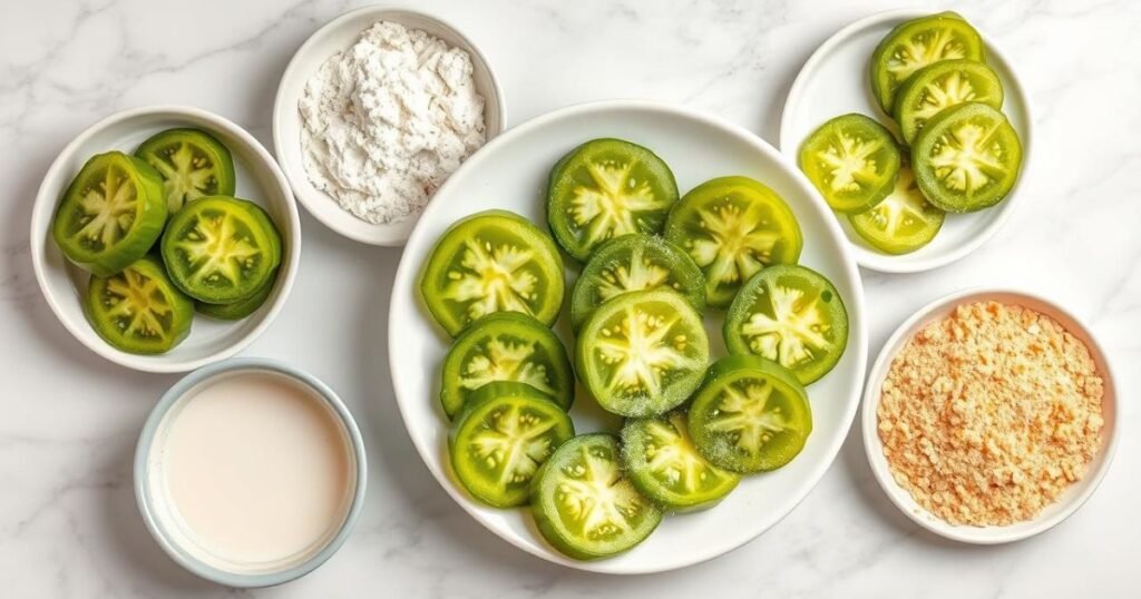 Southern fried green tomatoes recipe