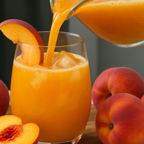 Juicing with Peaches